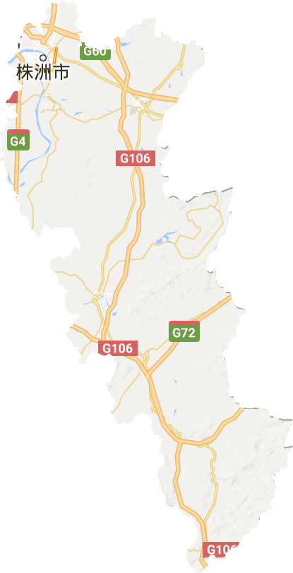 株洲市最新地图