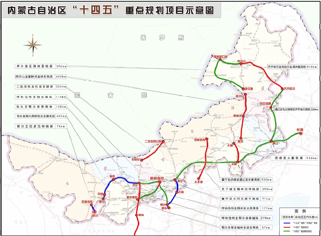 内蒙古高铁最新规划，构建现代化交通网络新篇章