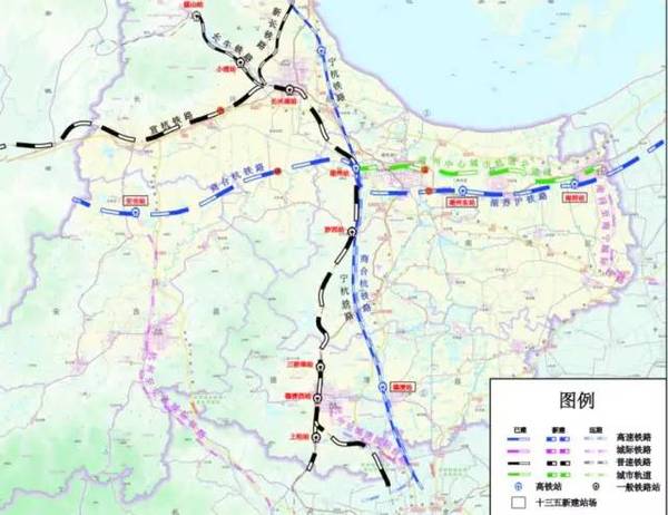 南浔高铁最新规划图