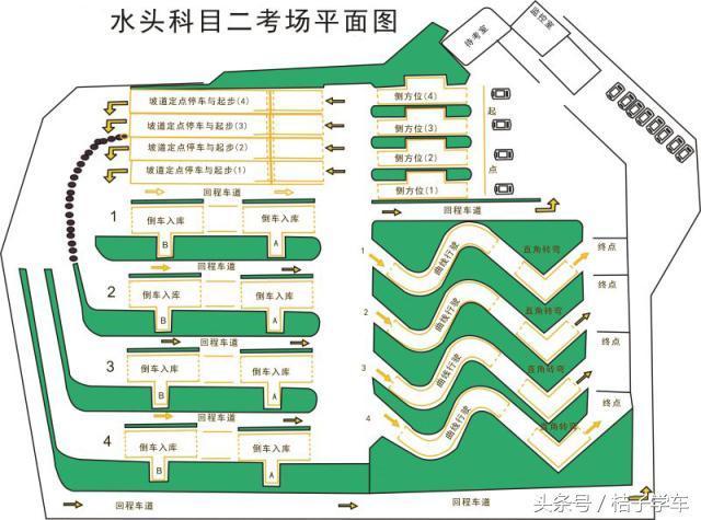 韶关科目二考场图全面解析，最新考场布局详解